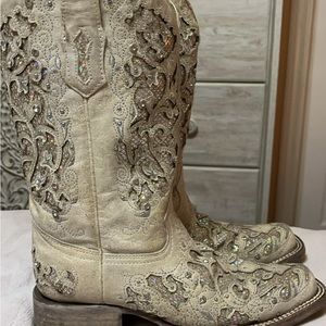 Sparkly corral boots